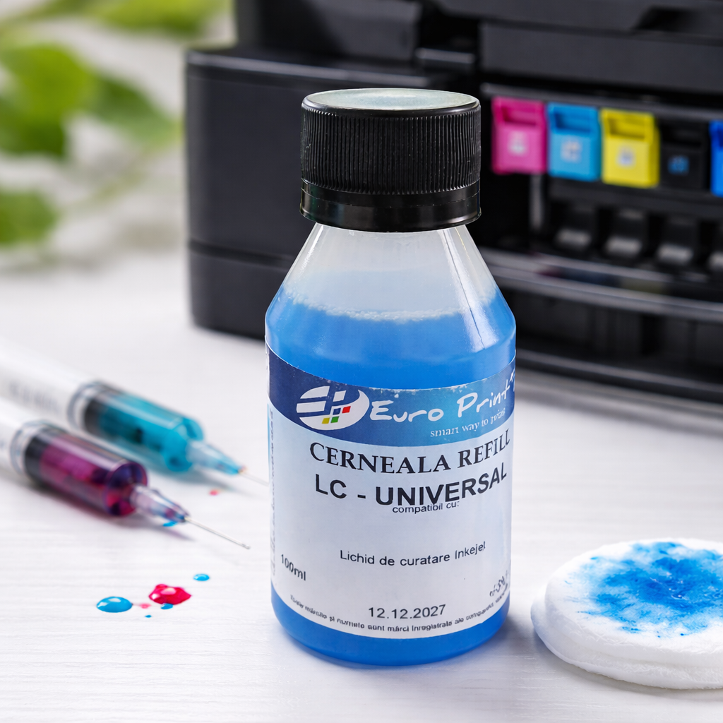 Solutie curatare capete printare si cartuse infundate, pentru imprimante, 100 ml - imagine 4